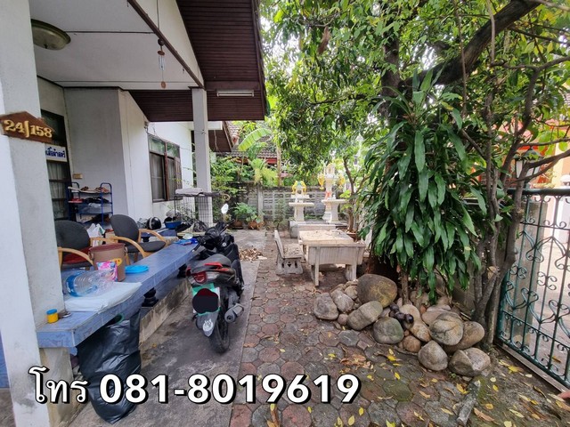 ขายบ้านเดี่ยวราคาถูก ช.รุ่งเรือง4 ตลาดขวัญ ย่านนนทบุรี เนื้อที่ใช้สอยเยอะ พร้อมอยู่ เดินทางสะดวก ใกล้รถไฟฟ้าสายสีม่วง