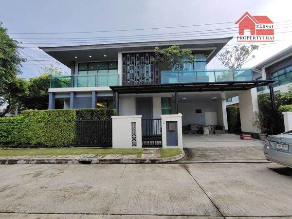 ขายบ้านเดี่ยวหรู 2 ชั้นเนื้อที่ 88.3 วา 4ห้องนอน 3ห้องน้ำ แอร์ เฟอร์นิเจอร์ครบ ถนนพัฒนาการ – อ่อนนุช ราคาขาย 19.5 ล้านบาท