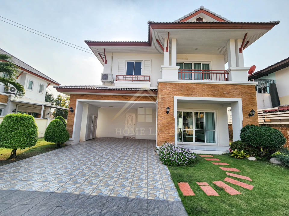 บ้านเดี่ยวมือหนึ่งตกแต่งครบ บ้านทองสถิตย์ 9 วัชรพล-เพิ่มสิน บ้านร่วมสมัยสไตล์บาหลี ฟรีโอน