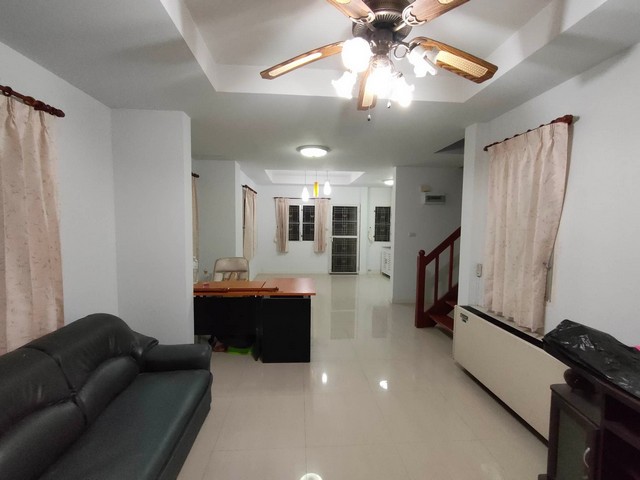 [H313]บ้านเดี่ยว หมู่บ้านชวนชื่นอุดมสุข ซอยกาญจนาภิเษก34 ประเวศ เดินทางสะดวกใกล้รถไฟฟ้า Airport Link ทางด่วน วงแหวน มอเตอรเวย์