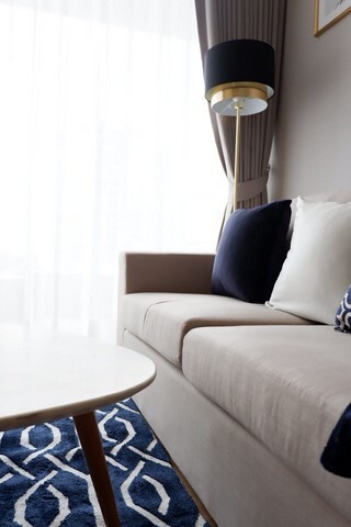 Saladaeng One 1 bedroom MRT Lumpini rent 55K Tel : 082-626-8246