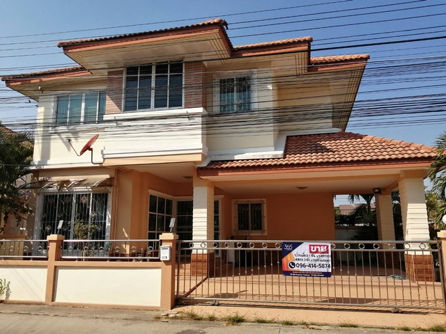 ขายบ้านเดี่ยว  เนื้อที่ 63 ตร.ว. หมู่บ้านโพธิ์ทอง1 ซ.วัดหลวงพ่อโต บางพลี สมุทรปราการ