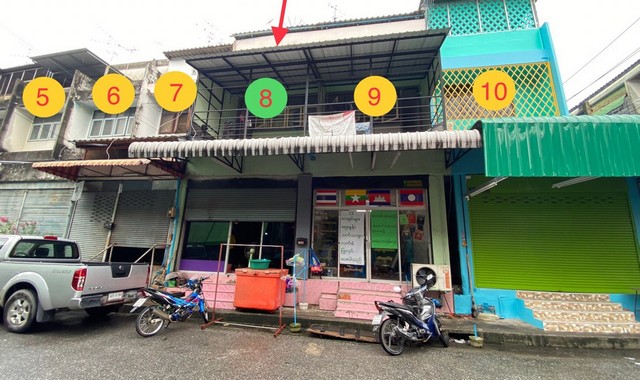 ขายอาคารพาณิชย์  หมู่บ้านเคหะเมืองใหม่ บางพลี สมุทรปราการ (PKK04-05171)