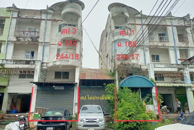 ขายอาคารพาณิชย์  ซอยเอ็มไทยเมน 2 สมุทรปราการ (PKK04-04875)