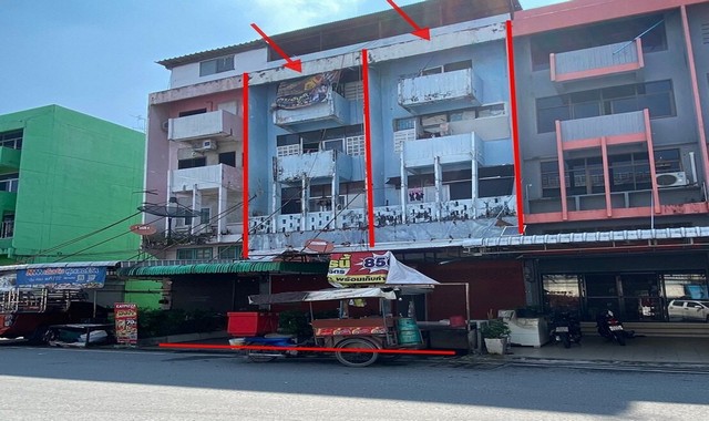 ขายอาคารพาณิชย์  ซอยสุขุมวิท 78  สมุทรปราการ (PKK04-05907)
