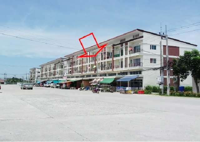 ขายอาคารพาณิชย์ 3 ชั้น โครงการ ทรัพย์รุ่งเรืองซิตี้1 อมตะ-พานทอง ชลบุรี  PSC09781
