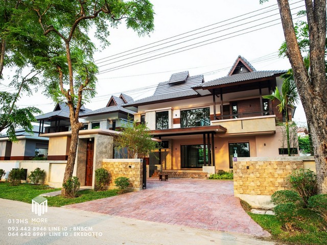 More – 017PS บ้านพูลวิลล่า สไตล์คอนเทมเพอลารี่ หมู่บ้านวังตาลเชียงใหม่