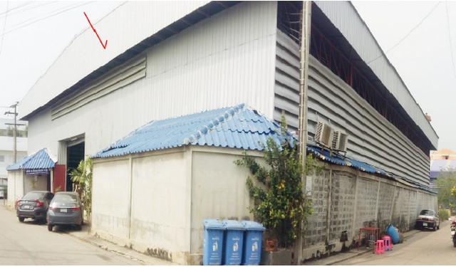 ขายโรงงานเนื้อที่ 300 ตร.ว. ทำเลพระสมุทรเจดีย์ แปลงมุม ติดถนน 3 ด้าน PSC10418
