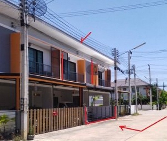 ขายทาวน์โฮม 2 ชั้น โครงการ มณีรินทร์ โมเดิร์นโฮม บ่อวิน ศรีราชา ชลบุรี  PSC11953