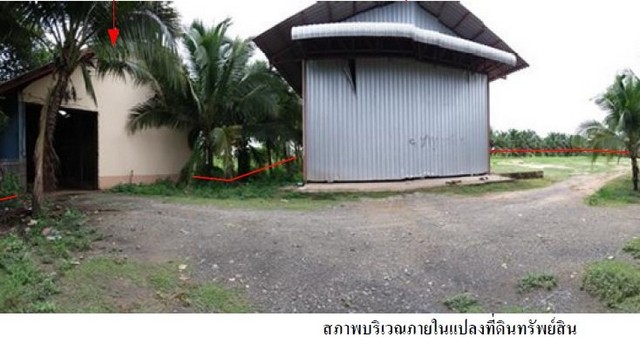ขายโกดัง เชียงใหม่ ผังเมืองสีขาวมีกรอบแลเส้นทะแยงเขียว อ.สันป่าตอง PSC10030