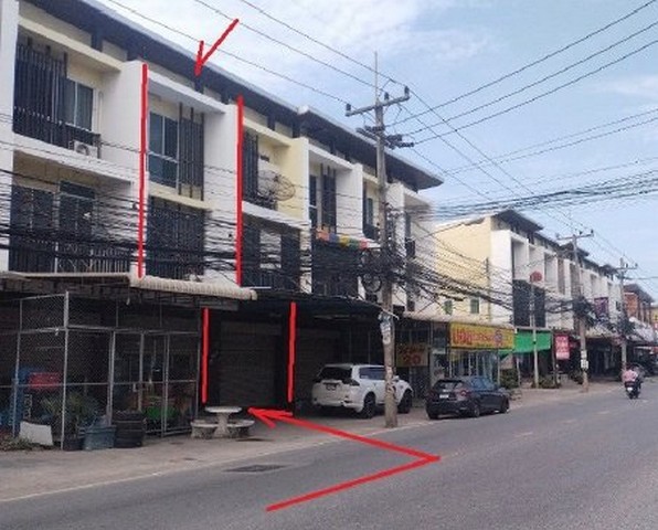 ขายอาคารพาณิชย์ 3 ชั้น โครงการ บ้านเรือนแก้ว แหลมฉบัง ศรีราชา ชลบุรี PSC11928