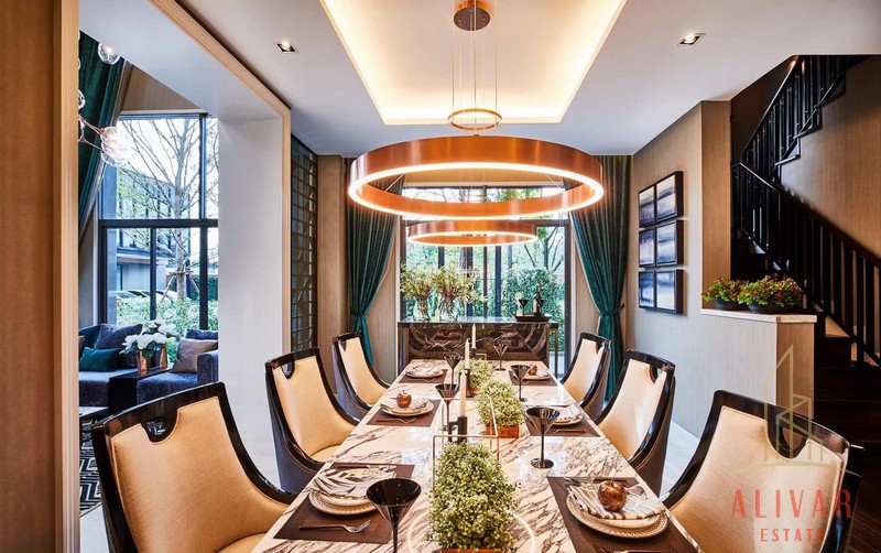 RH024223 House for rent, The Gentry Sukhumvit 101 type Manhattan fully furnished.