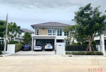 RH025523 ให้เช่า บ้านเดี่ยวสไตล์โมเดิร์น มัณฑนา บางนา-วงแหวน (ซอยรามคำแหง 2)