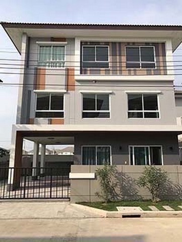 ขาย หรือ ให้เช่า บ้านเดี่ยว 3 ชั้น โครงการ คาซ่า พรีเมี่ยม พระราม 2