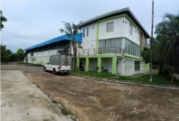 ขายบ้านพร้อมอาคารโกดังโรงสูบน้ำ เนื้อที่ 13-1-70 ไร่ ราชบุรี PSC10348
