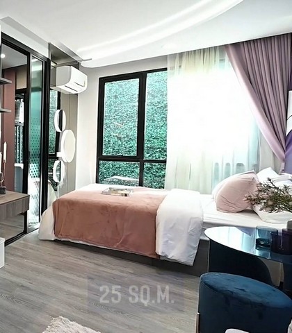 ขายขาดทุนดาวน์คอนโด Origin Plug & Play Ladprao Interchange ขนาด 25m² 1นอน แบบ Walk-in Closet