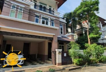 RH025723 ให้เช่าบ้านเดี่ยว 3 ชั้น Areeya Casa Ratchada ตกแต่งเรียบร้อย พร้อมเฟอร์นิเจอร์ครบ