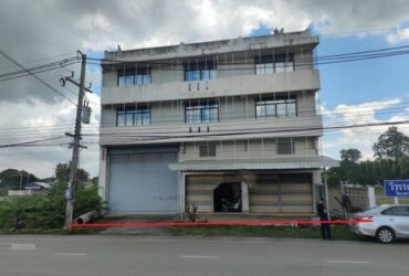 ขายอาคารพาณิชย์ พร้อมโกดังโรงงาน ติดถนนใหญ่ ศรีสำโรง, สุโขทัย PSC10790