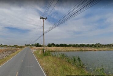 ขายที่ดินติดคลอง 11 ไร่ ผังเมืองสีเหลือง ต.ลาดขวาง อ.บ้านโพธิ์ จ.ฉะเชิงเทรา