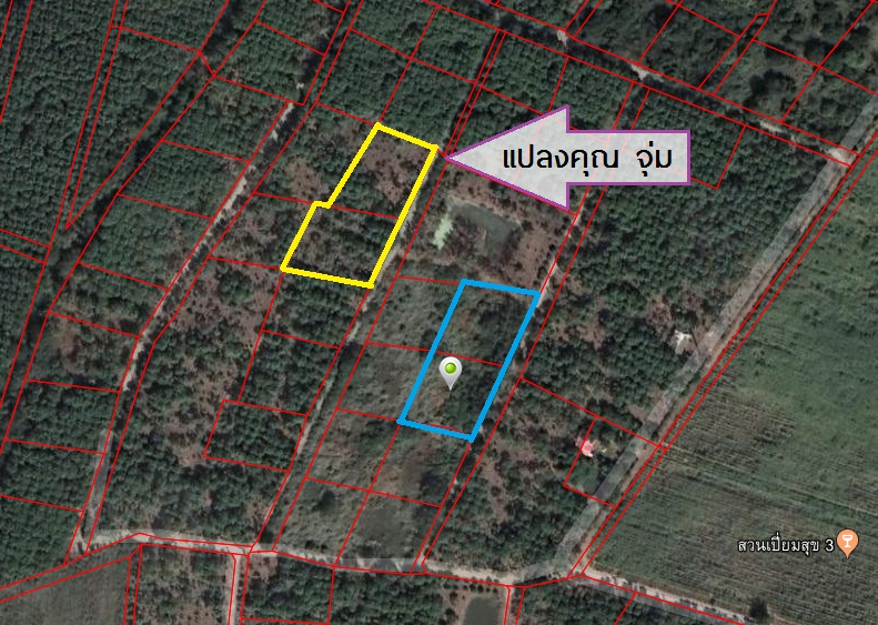 ที่ดิน – 853 SQ.WA  420000 บ. BIG SALE!! ติดกับไร่เก็บตะวัน