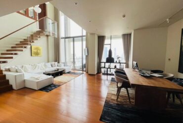 Condo for rent The Sukhothai Residences (เดอะ สุโขทัย เรสซิเด้นซ์) – Duplex