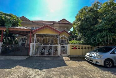 P1บ้านแฝด เมืองทรัพย์ธานี เลียบคลองสอง 25 ใกล้ ซาฟารีเวิลด์