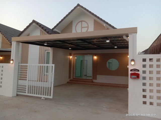 LVPo51758 ขาย บ้านโครงการบ้านแสนสุขใจ (Saensuk Happy Home) ใกล้เแหล่งชุมชน โรงพยาบาลสันป่าตอง
