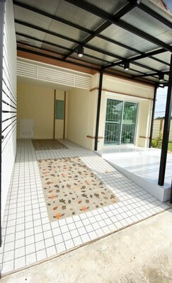 WW243 ขาย บ้านแฝดหลังริม หมู่บ้านพฤกษาวิลล์ 50/1  ซอยมิสทีน  ถนนราษฎร์พัฒนา (BS6602-12)
