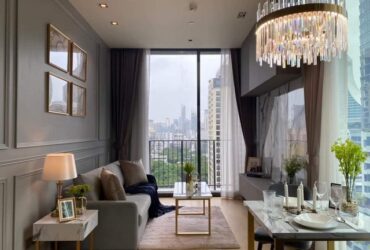 Fully furnished 1 bedroom condominium for rent at 28 Chidlom – 400 m. from Chit Lom BTS station