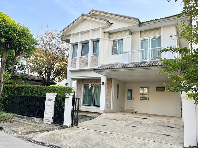 M669ให้เช่าบ้านเดี่ยว 2 ชั้นหลังมุม โครงการมัณฑนา2 อ่อนนุช-วงแหวน บ้านรีโนเวทใหม่ ตกแต่งพร้อมอยู่ ใกล้มอเตอร์เวย์