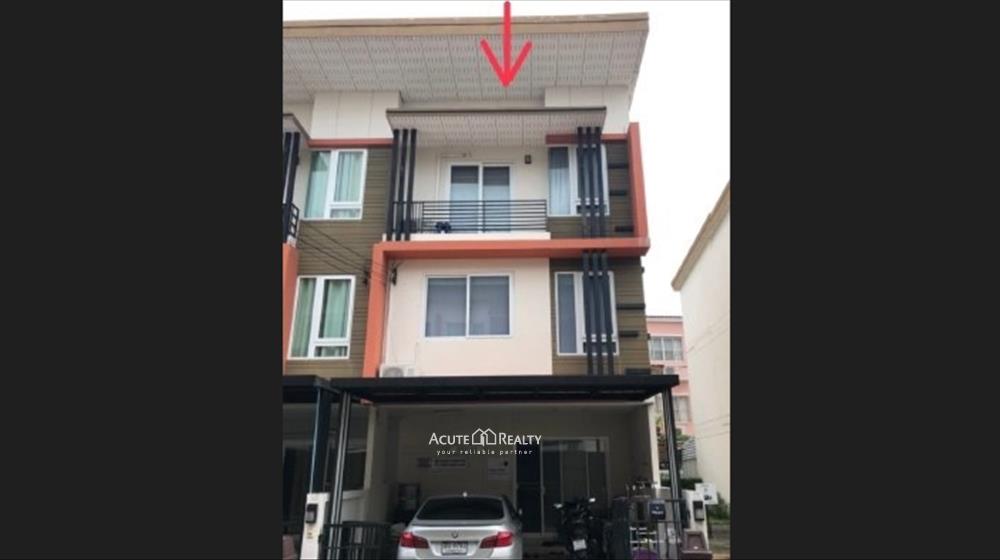 ขายทาวน์เฮ้าส์ เดอะทรัสต์ ซิตี้ เกษตรนวมินทร์ ถนนนวลจันทร์ การเดินทางสะดวกสบาย