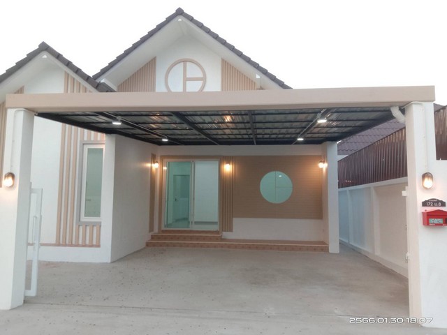 LVPo51778 ขาย บ้านในโครงการบ้านแสนสุขใจ (Saensuk Happy Home) ใกล้เแหล่งชุมชน โรงพยาบาลสันป่าตอง
