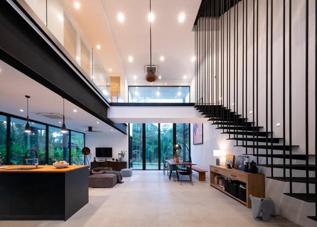 ให้เช่าบ้านพลูวิลล่า 3ชั้น ย่านบางน้ำผึ้ง Luxury modern pool villa Loft 3ห้องนอน 3 ห้องน้ำ พื้นที่ใช้สอย 300 ตรม. ใกล้สะพานภูมิพล