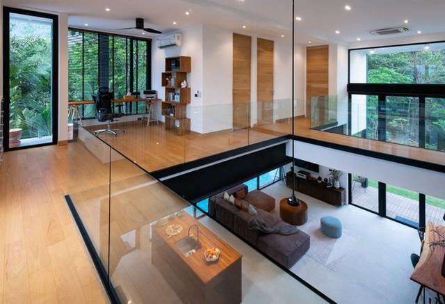 ให้เช่าบ้านพลูวิลล่า 3ชั้น ย่านบางน้ำผึ้ง Luxury modern pool villa Loft 3ห้องนอน 3 ห้องน้ำ พื้นที่ใช้สอย 300 ตรม. ใกล้สะพานภูมิพล