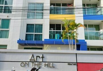 คอนโด Art on the hill ซ.เขาพระตำหนัก 5 พัทยา ชลบุรี ขนาด23.23ตรม.