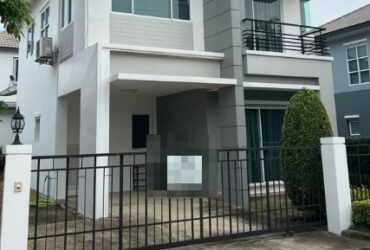 ขายบ้านเดี่ยว2ชั้น เดอะแกรนด์พระราม2 เนื้อที่ 52 ตรว มี 3 ห้องนอน 2 ห้องน้ำ
