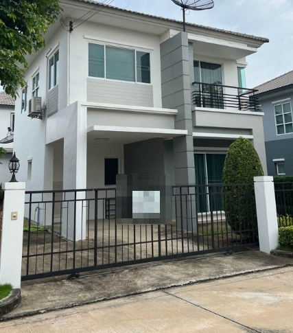 ขายบ้านเดี่ยว2ชั้น เดอะแกรนด์พระราม2 เนื้อที่ 52 ตรว มี 3 ห้องนอน 2 ห้องน้ำ