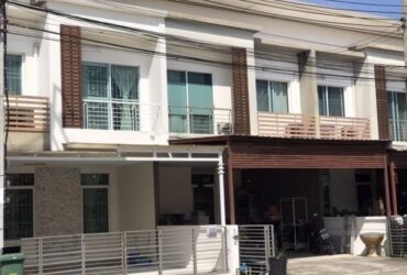 รหัสC5471 ให้เช่าทาวน์เฮ้าส์ 2ชั้น โครงการ Habitown Watcharapol วัชรพล สายไหม รหัสC5471