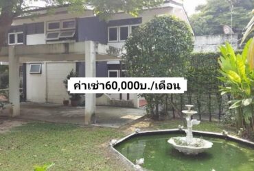 ให้เช่าบ้านเดี่ยว2ชั้น ลาดพร้าว15 เนื้อที่ 180 ตารางวา 4 ห้องนอน 2 ห้องน้ำ จอดรถได้5-6คัน ทำออฟฟิศ