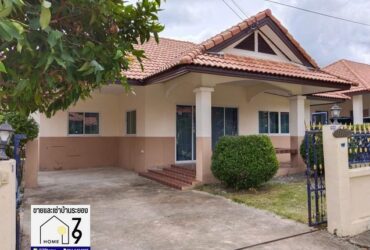 บ้านเดี่ยวหมู่บ้าน รามนุช 14 ติดถนนสุขุมวิท บ้านฉาง ระยอง