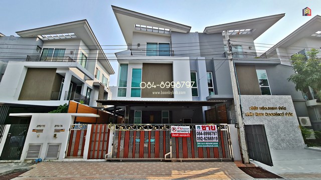 ขาย บ้านดอนเมือง บ้านแฝด 3 ชั้น หลังมุม  แกรนด์ ไอ-ดีไซน์ วิภาวดี 39.4 ตร.วา ตกแต่งสวย พร้อมอยู่ ใกล้รถไฟฟ้า 2 สาย ขายเพียง 6.48 ลบ.