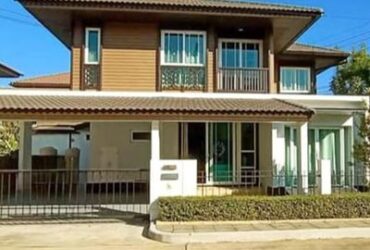 บ้านสไตล์รีสอร์ท-ล้านนา ใกล้แยกรวมโชค ฟังก์ชันครบ 4 ห้องนอน ตั้งอยู่ถนนวงแหวนรอบนอก ห่างจากแยกหนองจ๊อม ประมาณ 3.4 กิโลเมตร