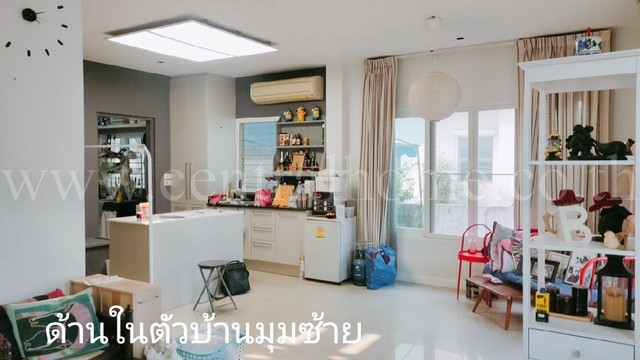 บ้านเดี่ยว หมู่บ้าน สราญสิริ ประชาอุทิศ สุขสวัสดิ์ หลังมุม