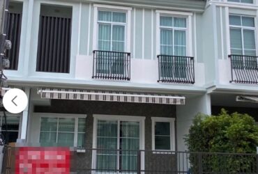 ให้เช่าทาวน์โฮม2ชั้น ใหม่ ใกล้เมกะบางนา โครงการอินดี้4 บางนา กม7