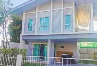 ให้เช่าบ้านเดี่ยว2 ชั้น คณาสิริ บางนา เนื้อที่ 56 ตรว มี 3 ห้องนอน 3 ห้องน้ำ