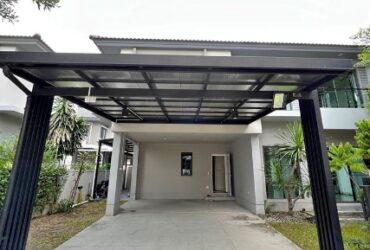 ขายบ้านเดี่ยว หมู่บ้านเวนิว พระราม5 หลังมุม เนื้อที่ 52.2 ตร.ว. มี 3 ห้องนอน 2 ห้องน้ำ