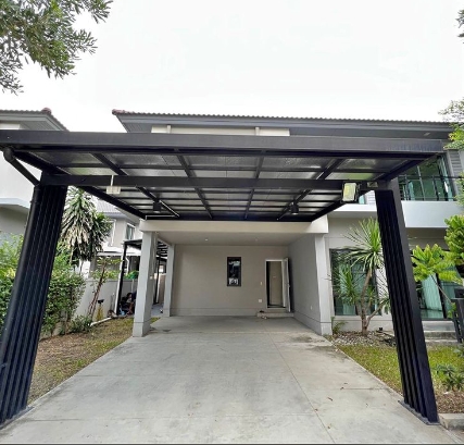 ขายบ้านเดี่ยว หมู่บ้านเวนิว พระราม5 หลังมุม เนื้อที่ 52.2 ตร.ว. มี 3 ห้องนอน 2 ห้องน้ำ