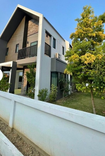 ขายบ้านเดี่ยว หมู่บ้าน Norden Barn Habita แม่โจ้ อ.สันทราย เชียงใหม่ ใกล้ตลาดรวมโชค