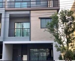 ให้เช่าทาวน์โฮม 3ชั้น หมู่บ้านธนาคลัสเตอร์ บางใหญ่ คลองถนน มี 4 ห้องนอน 4ห้องน้ำ แปลงมุม ใกล้เซ็นทรัลเวสต์เกต