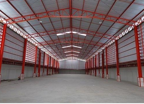 ให้เช่าโกดัง ลาดกระบังซอย14/1  พร้อมออฟฟิศ พื้นที่1,600 ตรม
